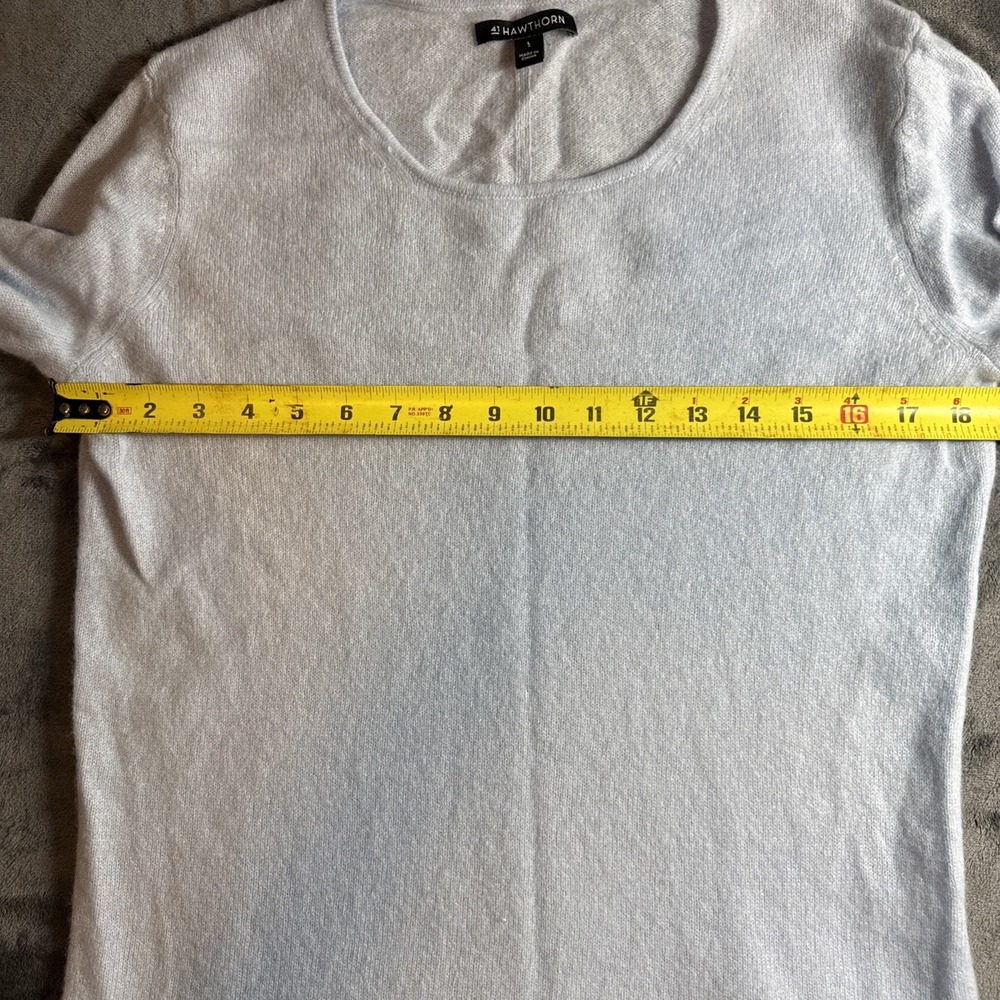 41 Hawthorn 100% Cashmere Sweater /Sz L, Pullover Crew Neck, Luxury Soft Knit - Picture 8 of 9
